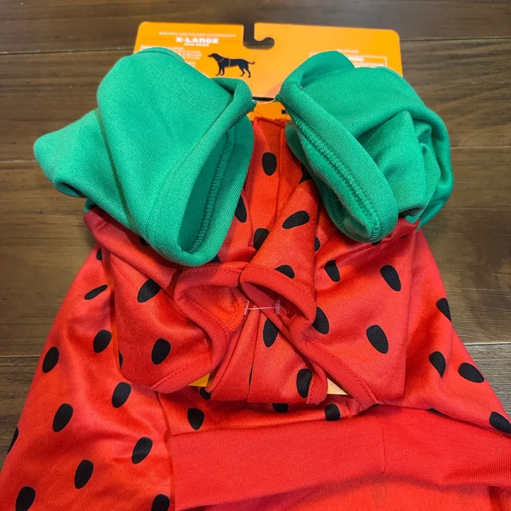Target‎ Hyde & EEK! Boutique Dog Strawberry Costume – Size M or XL – NWT